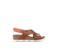 Pikolinos Sandale nu-pieds 95495 Femme Marron – Talon compensé 4 cm – Taille 39
