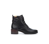 Pikolinos Malaga Bottines à Talon Femme | Cuir | Noir