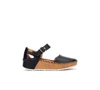 Pikolinos Marina Chaussures Semi-Ouvertes Femme | Cuir | Boucle | Noir