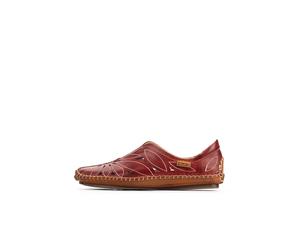 PIKOLINOS Mocassin 'Jerez' rouge foncé, Taille 38