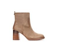 Pikolinos Palencia Bottines à Talon Femme | Cuir | Éclair | Beige