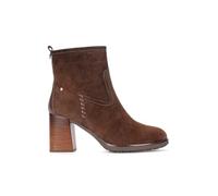 Pikolinos Palencia Bottines à Talon Femme | Cuir | Éclair | Marron Foncé