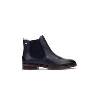 Pikolinos Puertollano Bottines Plates Femme | Cuir | avec Élastique | Bleu