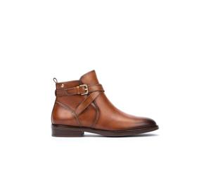 Pikolinos Puertollano Bottines Plates Femme | en Cuir | Fermeture éclair | Pointures EU 35-42