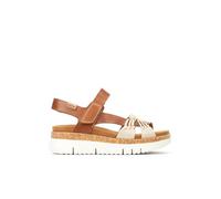 Pikolinos Sandales pour femmes PALMA W4N-0968C1 Ivoire Brandy Marron 38/40