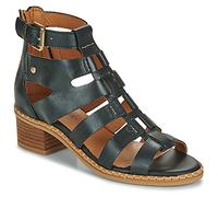 Pikolinos Sandales à talon BLANES en cuir Femme Noir Taille 38