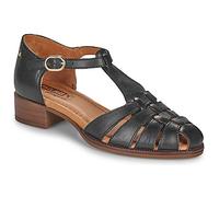 Pikolinos Chaussure semi-ouverte Valencia en cuir pour femme Noir