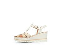 PIKOLINOS Sandales 'Aguadulce' beige / ivoire / noisette / or, Taille 40