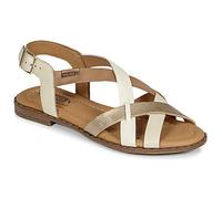 Sandales Plates en Cuir ALGAR pour Femme Color Marfil