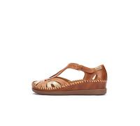 Pikolinos Chaussures semi-ouvertes en cuir Cadaques Femme Brandy