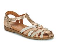 Pikolinos Chaussure Semi-Ouverts en Cuir Formentera pour Femme Color Champagne