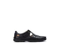 Pikolinos Sandales plates en Cuir MARBELLA pour Homme Color BLACK