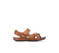 Pikolinos Sandales plates Tarifa en cuir pour homme Couleur Cuero