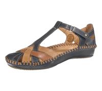 PIKOLINOS Sandales 'Puerto Vallarta' bleu nuit / marron / noisette, Taille 39