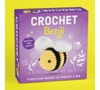 Pil Crochet Kit For Beginners - Benji The Bee Amigurumi - Complete Diy Kit With Step-By-Step Instructions, Yarn, Hook, Safety Eyes & Stuffing - Make A Stuffed Bee