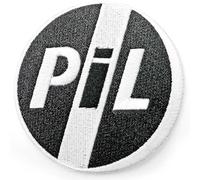 Pil (Public Image Ltd) - Pil Public Image Ltd Patch Circle Band Logo Nouveau Officiel Embroidered Woven Size One Size