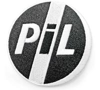 Pil (Public Image Ltd) - Pil Public Image Ltd Patch Circle Band Logo Nouveau Officiel Embroidered Woven Size One Size