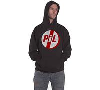Pil (Public Image Ltd) - Public Image Ltd Sweat-Shirt À Capuche Classic Logo Nouveau Officiel Homme Noir Size S