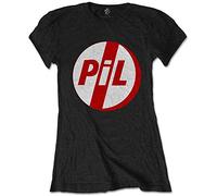 Pil (Public Image Ltd) - T-Shirt # M Ladies Black # Logo [Import]