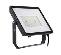 PILA Projecteur LED extérieur, 100 W, non réglable, lumière blanche neutre (4000 K), 9500 lumens, aluminium, IP65, IK06, classe I, durée de vie de 35 000 h, câble de 60 cm