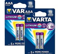 PILA VARTA Ultra Lithium AA - LR06 (Blister 4 UNID) Ø14,5x50,5mm