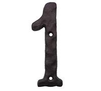 Pilang Zxxin-numéro de Maison, Montage Mural Fonte 8cm Fer de Porte en métal Numéro, for Hôtel Appartement Home Street DIY Décor, inscrivez Maison Nombre Digits, Solide et Durable (Color : Number 1)