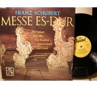 PILAR LORENGAR; BETTY ALLEN; FRIT WUNDERLICH; MANFRED SCHMIDT; JOSEF GREINDL - FRANZ SCHUBERT - MESSE ES-DUR - EMI/CAPITOL - VINYL