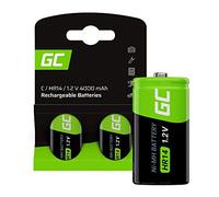 PILAS RECARGABLES GREENCELL HR14 1.2V 4000 MAH (2 PCS)
