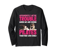 Pilates Apparemment We're Trouble Together Who Knew Manche Longue