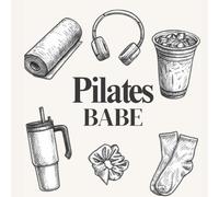 Pilates Babe Lined Journal: Notebook for Pilates Lovers
