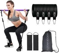 Pilates Bar-Resistance Bands-Removable Pilates Bar 3 Sections-Pilates Home Kit