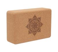 Pilates Block Set - Natural Cork Bricks, Yoga Stretching Blocks, Ergonomic | High Density Brick Pilates Block Stretching Blocks Workout Natural Cork Yoga Bricks Cork Yoga Block Home Studio Meditation
