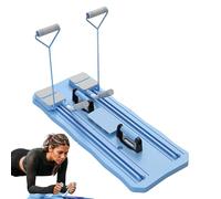 Pilates Board, Ab Board Workout, Home Pilates Portable Gym - Multifunctional Pilates Reformer Set, Professional Exercise Board for Home Workouts, Workout Equipment for Fitness Enthusiasts & Novices