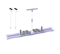 Pilates Board, abdominal Exercise Trainer, 29,53 x 5,31 x 2,76 pouces Non Slip Ergonomic Heavy Duty Core Fitness Board, Portable Home Gym Equipment for AB Workouts and Balance Training