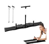 Pilates Board, abdominal Exercise Trainer, 29,53 x 5,31 x 2,76 pouces Non Slip Ergonomic Heavy Duty Core Fitness Board, Portable Home Gym Equipment for AB Workouts and Balance Training