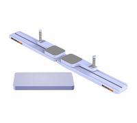 Pilates Board, Foldable Rebound Abdominal Trainer, Adjustable Resistance, Exercise Machine for Women, Men, Core Strength, Flexibility, Balance, Full Body Training, Indoor Fitness