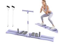 Pilates Board - Reformer Machine, Équipement D'entraînement | Machines Formateurs de Core Pliables, Portable Reformer Automatic Core Trainer Home Workout Équipement Multifonctionnel pour