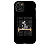 Pilates Cat Reformer Pilates Je Peux Faire Cette Motivation Coque pour iPhone 11 Pro