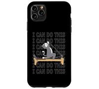 Pilates Cat Reformer Pilates Je Peux Faire Cette Motivation Coque pour iPhone 11 Pro Max