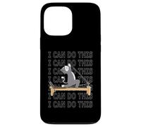 Pilates Cat Reformer Pilates Je Peux Faire Cette Motivation Coque pour iPhone 13 Pro Max