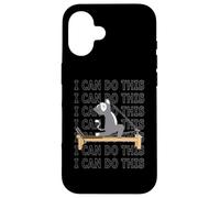 Pilates Cat Reformer Pilates Je Peux Faire Cette Motivation Coque pour iPhone 16