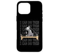 Pilates Cat Reformer Pilates Je Peux Faire Cette Motivation Coque pour iPhone 16 Pro Max
