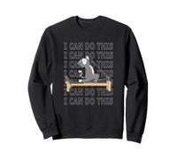 Pilates Cat Reformer Pilates Je Peux Faire Cette Motivation Sweatshirt