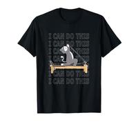 Pilates Cat Reformer Pilates Je Peux Faire Cette Motivation T-Shirt