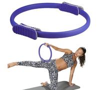 Pilates Cercle, Yoga Pilates Ring Anneau Magique pour Le Sport La Résistance Sportive Cercle Pilates De Musculation Multifonctionnel pour Home Body Yoga Gym Fitness Entraînement pour Les Femmes
