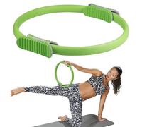 Pilates Cercle, Yoga Pilates Ring Anneau Magique pour Le Sport La Résistance Sportive Cercle Pilates De Musculation Multifonctionnel pour Home Body Yoga Gym Fitness Entraînement pour Les Femmes
