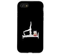 Pilates Chat Mangeant Ramen Nouilles Reformer Pilates Coque pour iPhone SE (2020) / 7/8