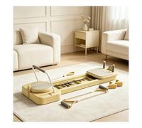 Pilates Core Bed Home Trainer, Multifonction for Les entraînements complets du Corps(Yellow)