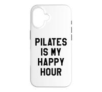 Pilates is My Happy Gym Hour Women Girls Do Pilates Sayings Coque pour iPhone 16