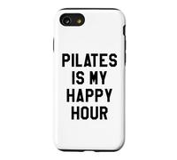 Pilates is My Happy Gym Hour Women Girls Do Pilates Sayings Coque pour iPhone SE (2020) / 7/8